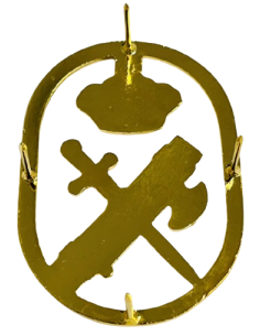 Emblema Metálico Boina Guardia Civil Cabos y Guardias (Actual) 2
