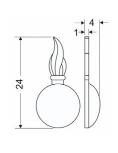 Emblema solapa Artillería 2