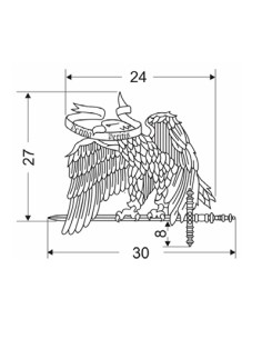 Emblema de solapa Especialista (Par) 2