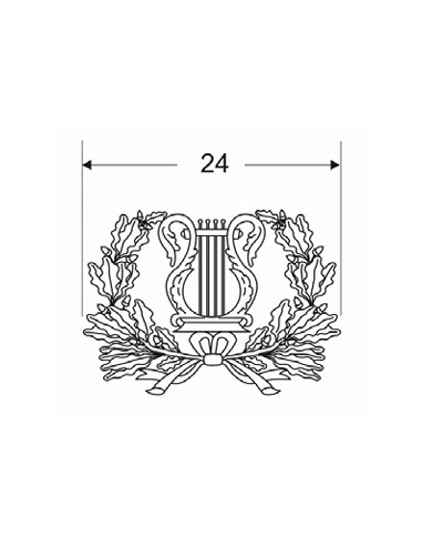 Emblema de Solapa Cuerpos De Músicas Militares...