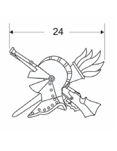 Emblema de Solapa Logística (Par) 2