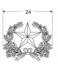 Emblema de Solapa Estado Mayor (Par) 2