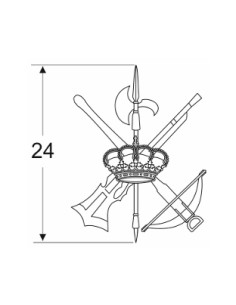 Emblema de Solapa Legión (Par) 2