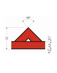 Galón metálico SOLDADO DE 1ª (Par) 2