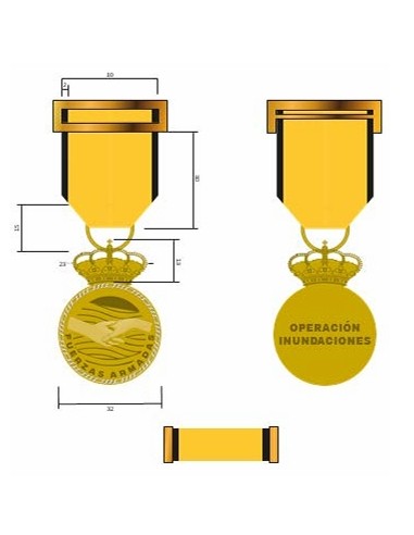 Medalla Conmemorativa Dana 2024 + Pasador de...