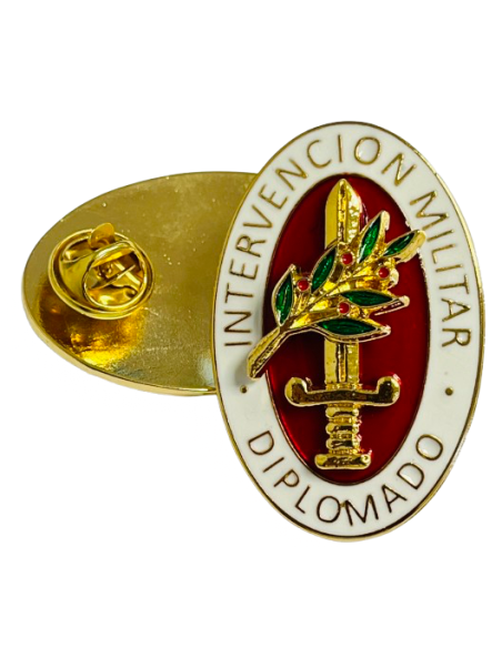 Distintivo Diplomado Intervención Militar