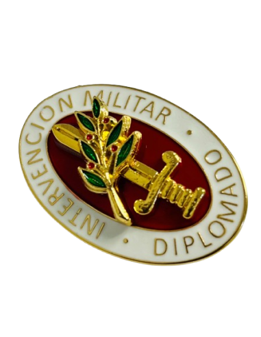 Distintivo Diplomado Intervención Militar