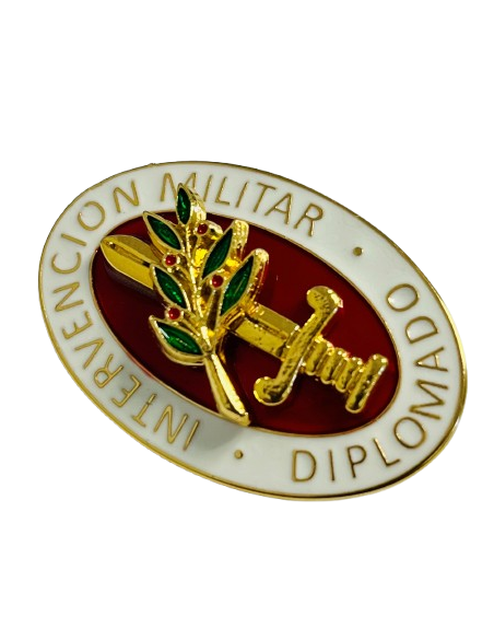 Distintivo Diplomado Intervención Militar
