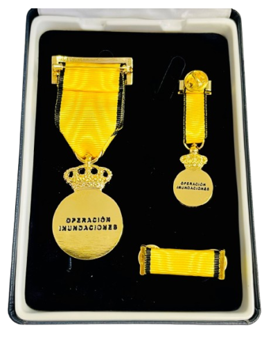 Conjunto Completo Medalla Conmemorativa Dana 2024