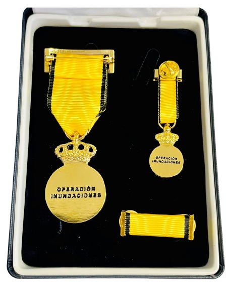 Conjunto Completo Medalla Conmemorativa Dana 2024