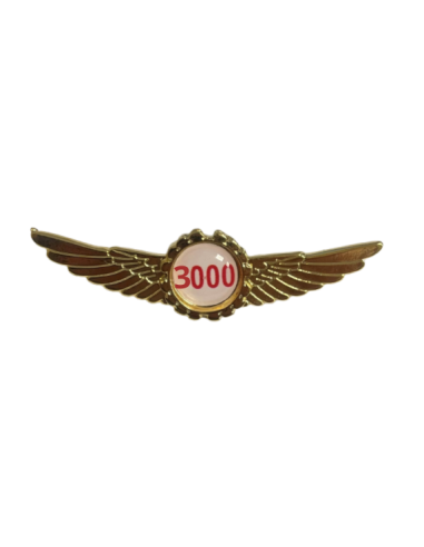 Distintivo Horas de Vuelo 3000