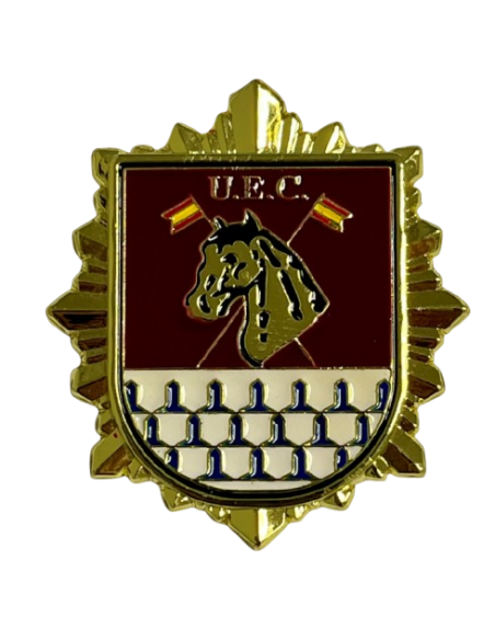 Distintivo Permanencia Unidad Especial de Caballería Policía Nacional