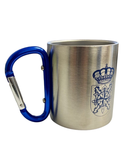 Taza Personalizada inox y Mosquetón