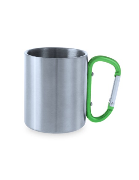 Taza Personalizada inox y Mosquetón