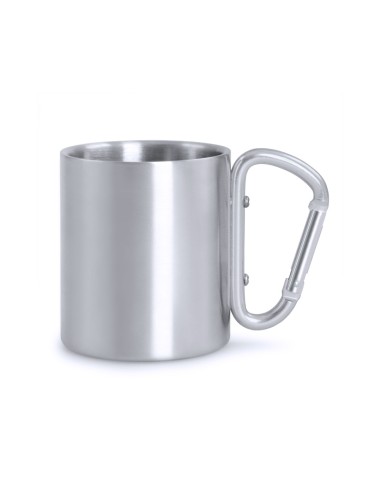 Taza Personalizada inox y Mosquetón