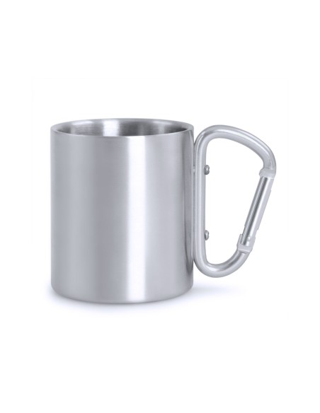 Taza Personalizada inox y Mosquetón