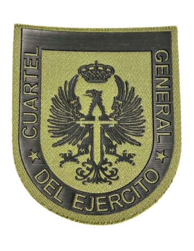 Parche de Brazo verde Cuartel General del Ejército