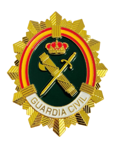 Placa identificación Guardia Civil