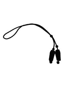 Cordón de Bastón de mando Coronel Negro