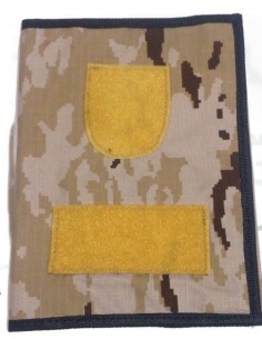 Porta-bloc tamaño cuartilla Verde Pixelado Boscoso