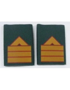 Hombreras de tubo Sargento Primero (Par)