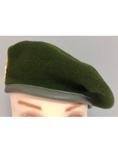 Boina Verde Infantería de Marina FGNE Emblema Metálico Metálico Dorado y Plata