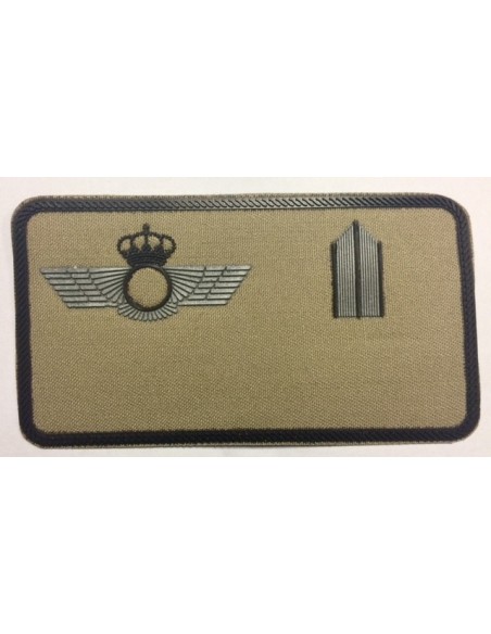 Galleta de Faena identificación PVC y Tela EJÉRCITO DEL AIRE