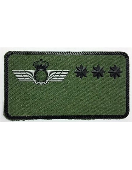 Galleta de FAENA Verde identificación PVC y Tela EJÉRCITO DEL AIRE