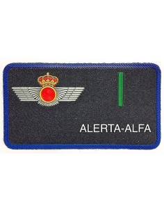 Galleta de GALA identificación PVC y Tela EJÉRCITO DEL AIRE