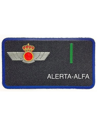 Galleta de GALA identificación PVC y Tela EJÉRCITO DEL AIRE