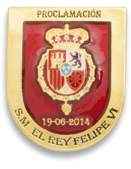 Distintivo Proclamación Felipe VI 