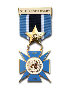 Medalla ONU 50º Aniversario ( incluye pasador )