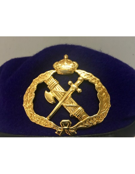 Boina de la Guardia Civil Azul Helicópteros Oficiales y Jefes (Actual)