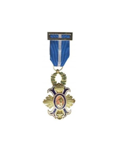 Medalla Cruz de Oficial de la orden Merito Civil Oro