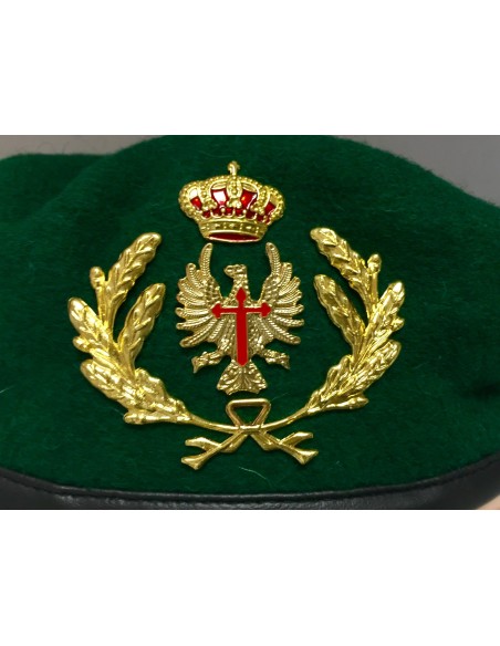 Boina verde EMMOE Ejército de Tierra Oficiales